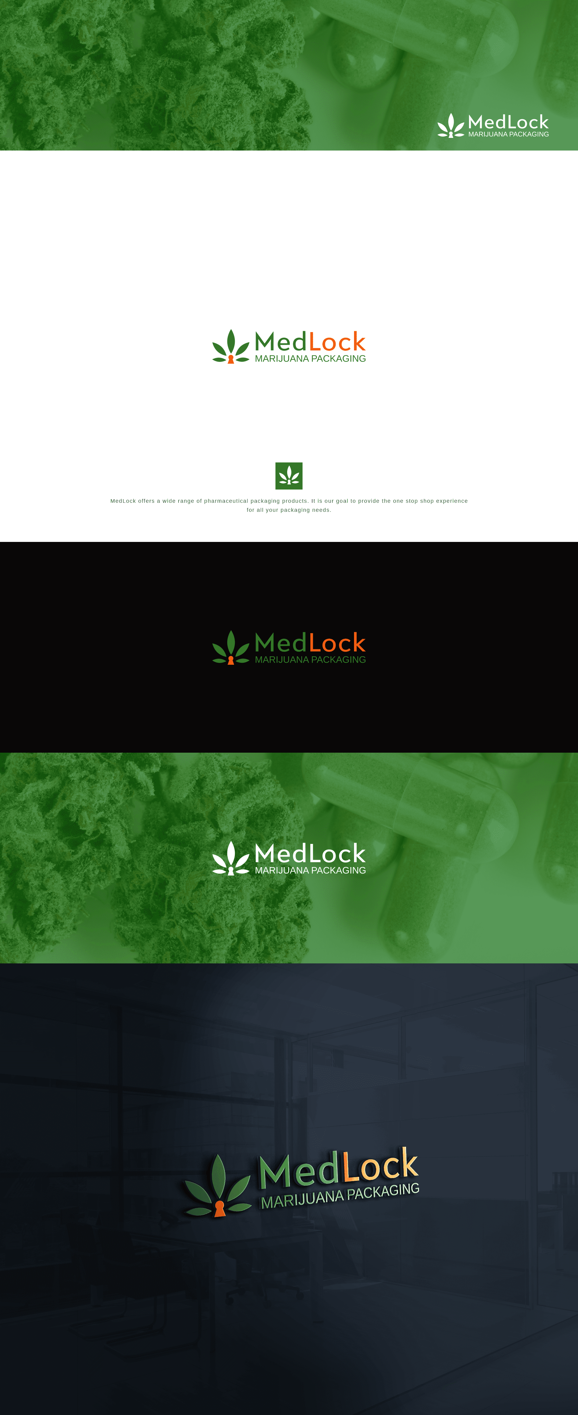 medical cannabis packaging logo design inspiration