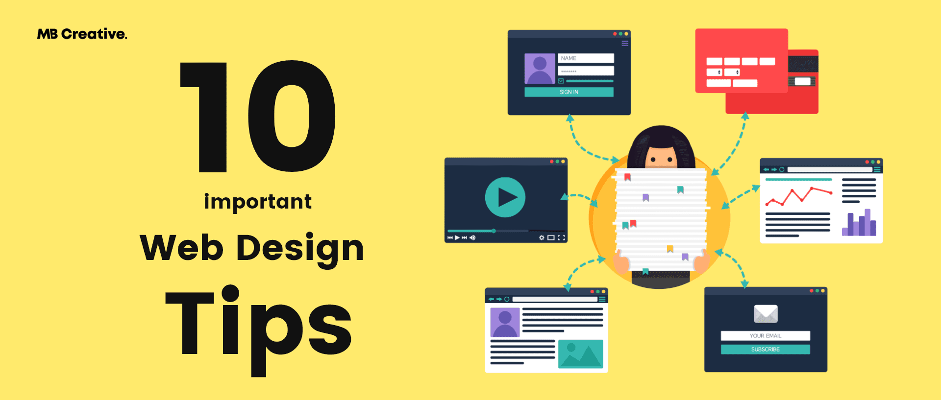 10 Important Web Design Tips by MB Creative