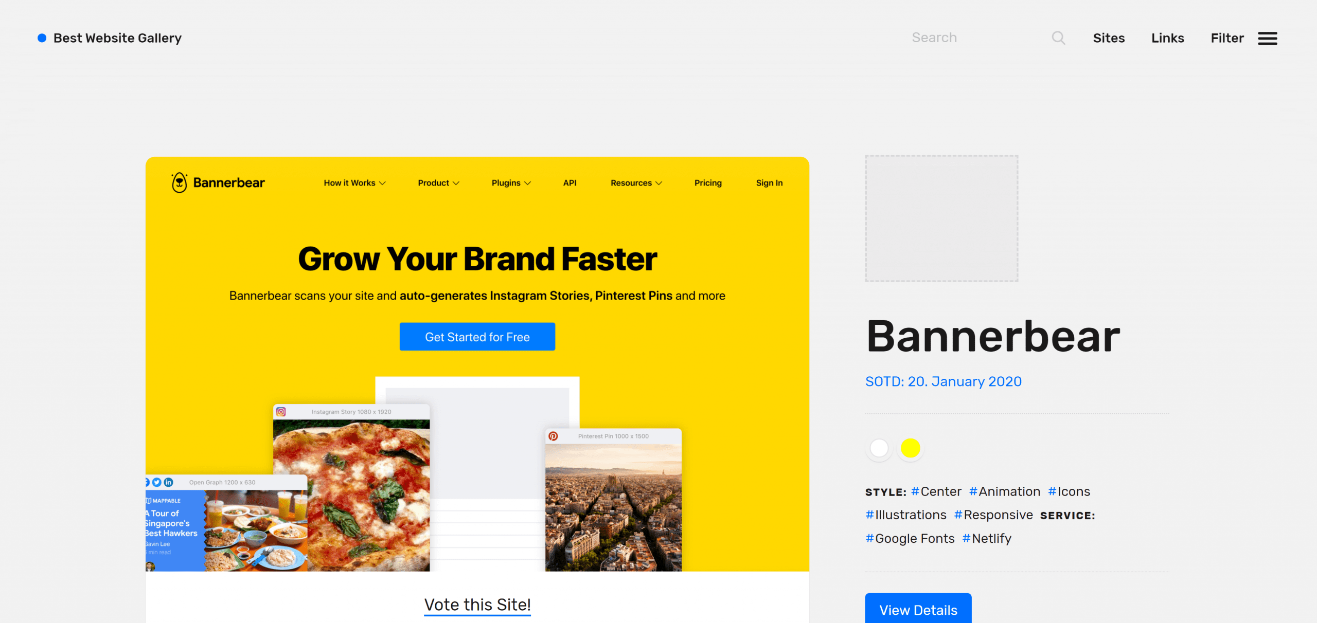 Best Website Gallery - Web Design Inspiration